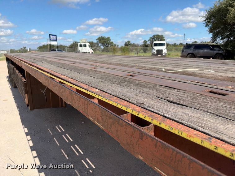 image for item FB8383 1998 Lufkin RM-ST flatbed trailer