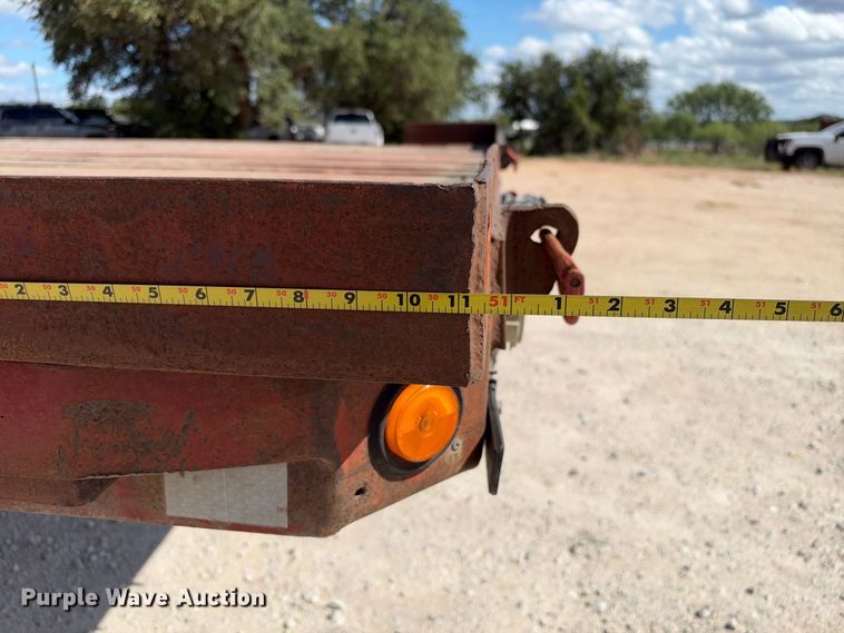 image for item FB8383 1998 Lufkin RM-ST flatbed trailer