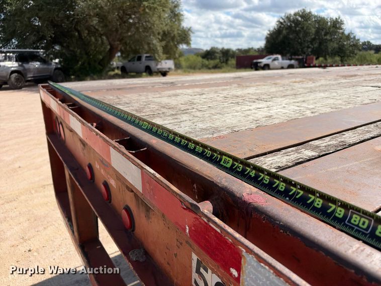 image for item FB8383 1998 Lufkin RM-ST flatbed trailer