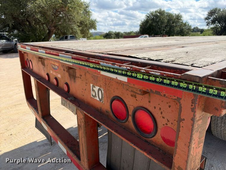 image for item FB8383 1998 Lufkin RM-ST flatbed trailer