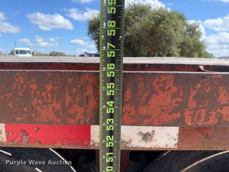image for item FB8383 1998 Lufkin RM-ST flatbed trailer