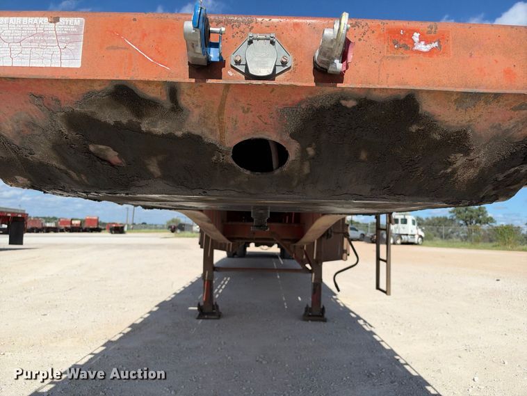image for item FB8383 1998 Lufkin RM-ST flatbed trailer