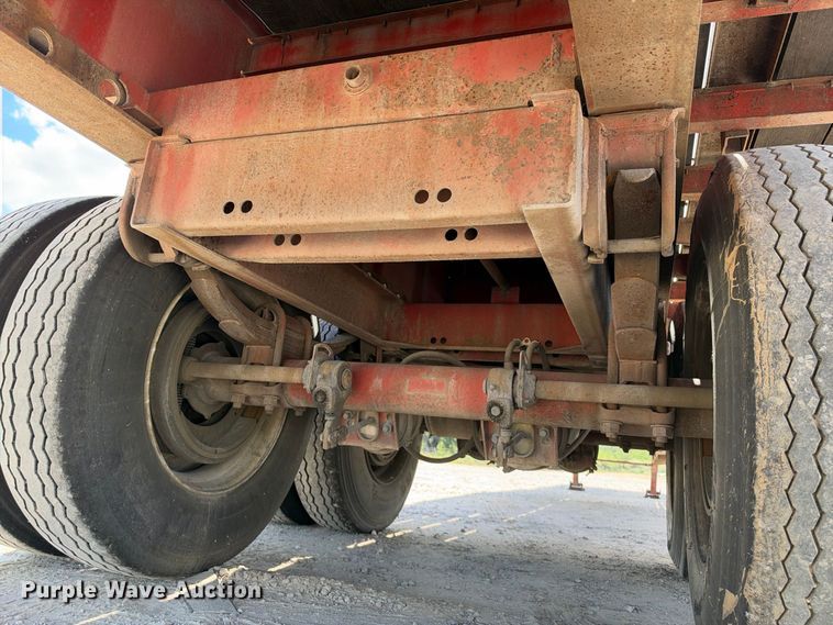 image for item FB8383 1998 Lufkin RM-ST flatbed trailer