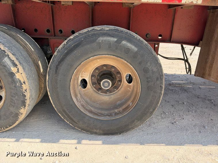 image for item FB8383 1998 Lufkin RM-ST flatbed trailer