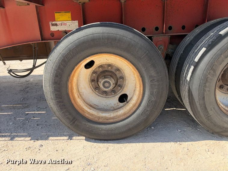 image for item FB8383 1998 Lufkin RM-ST flatbed trailer