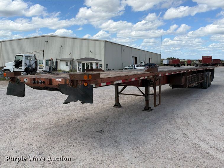 image for item FB8384 1997 Lufkin RM-ST flatbed trailer