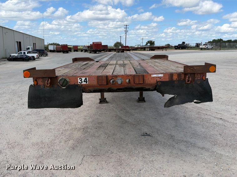 image for item FB8384 1997 Lufkin RM-ST flatbed trailer