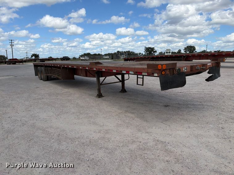 image for item FB8384 1997 Lufkin RM-ST flatbed trailer