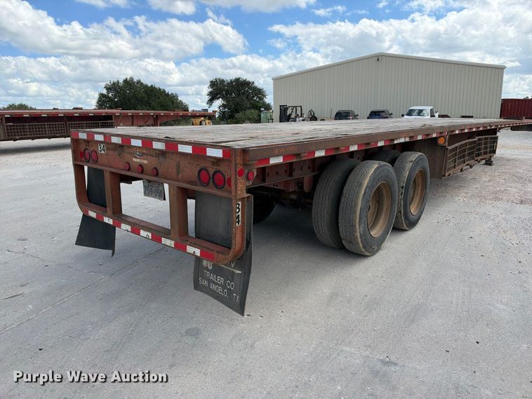 image for item FB8384 1997 Lufkin RM-ST flatbed trailer
