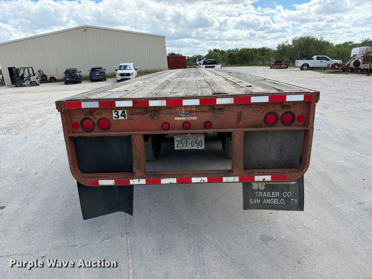 image for item FB8384 1997 Lufkin RM-ST flatbed trailer