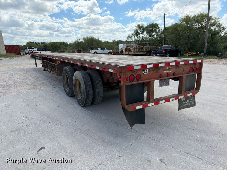 image for item FB8384 1997 Lufkin RM-ST flatbed trailer
