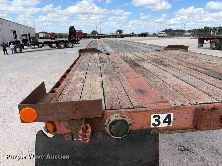 image for item FB8384 1997 Lufkin RM-ST flatbed trailer