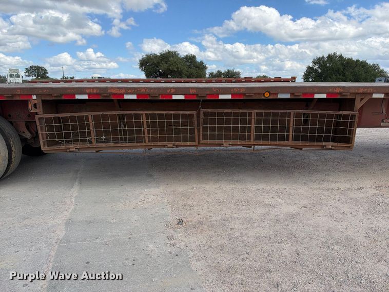 image for item FB8384 1997 Lufkin RM-ST flatbed trailer