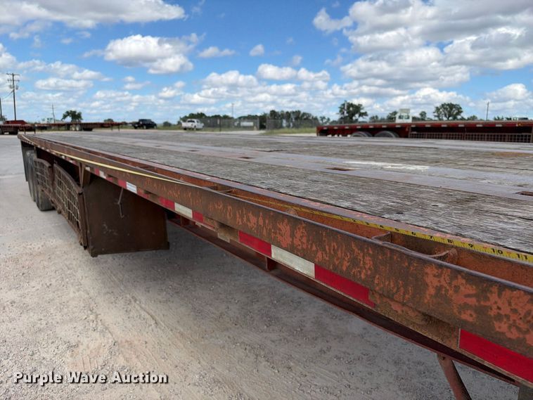 image for item FB8384 1997 Lufkin RM-ST flatbed trailer