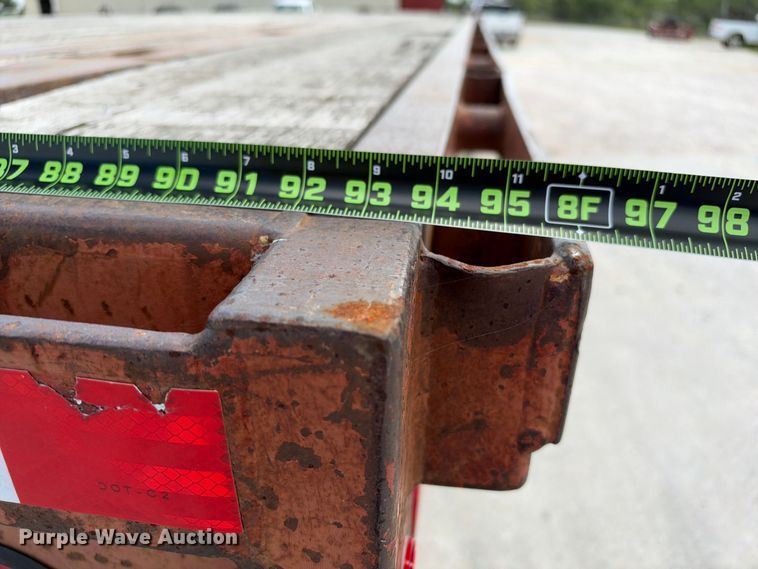 image for item FB8384 1997 Lufkin RM-ST flatbed trailer