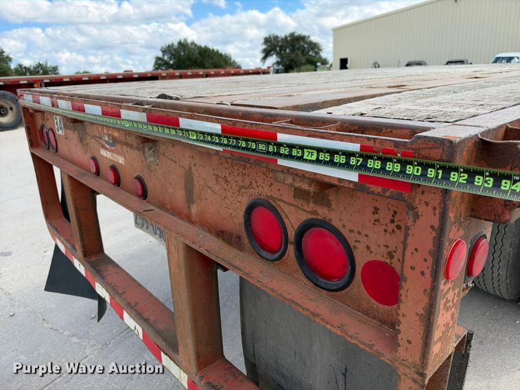 image for item FB8384 1997 Lufkin RM-ST flatbed trailer