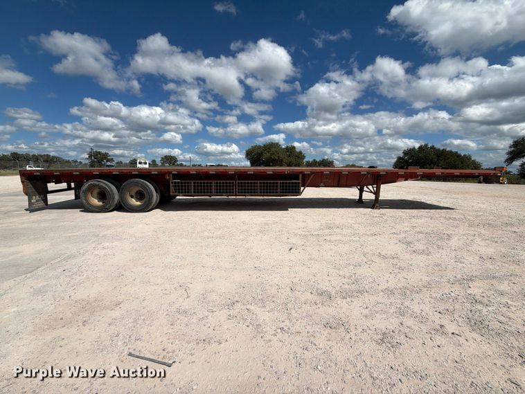 image for item FB8385 1998 Lufkin RM-ST flatbed trailer