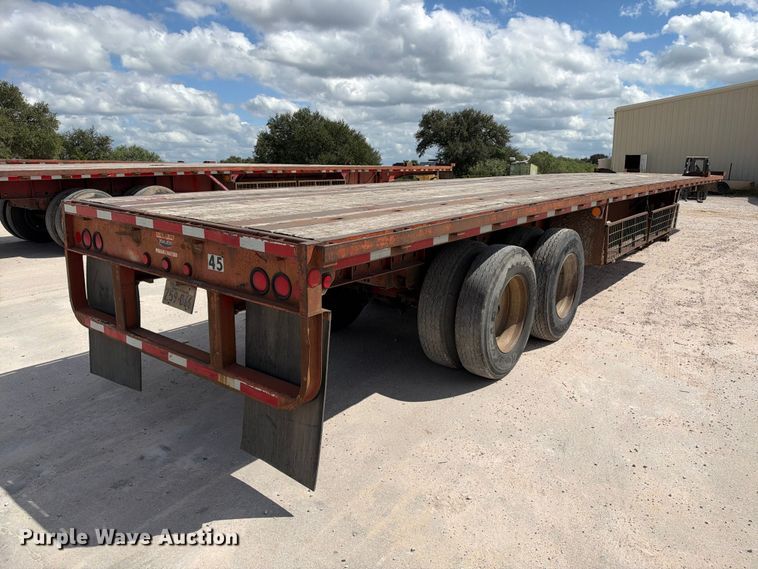 image for item FB8385 1998 Lufkin RM-ST flatbed trailer