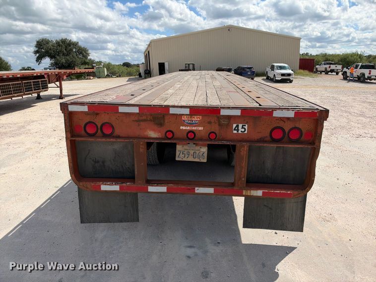 image for item FB8385 1998 Lufkin RM-ST flatbed trailer