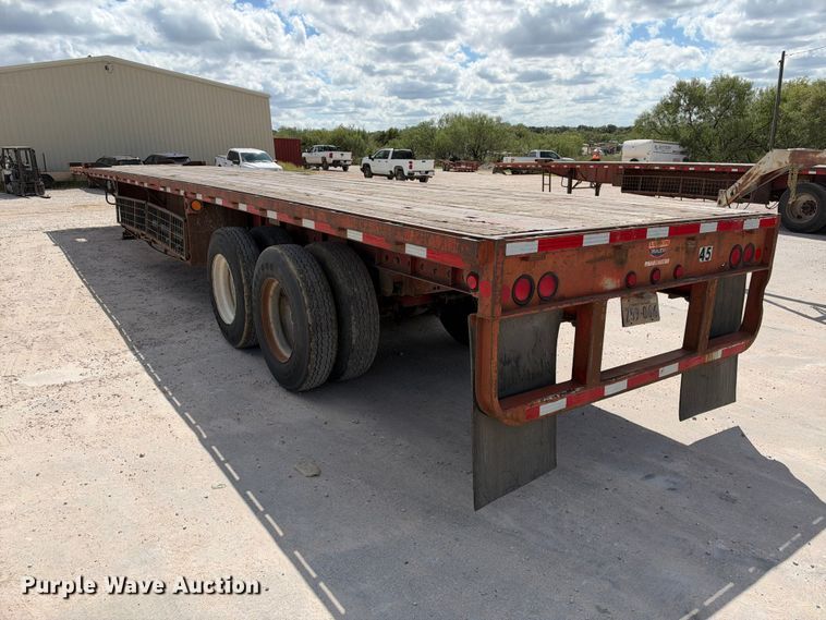 image for item FB8385 1998 Lufkin RM-ST flatbed trailer