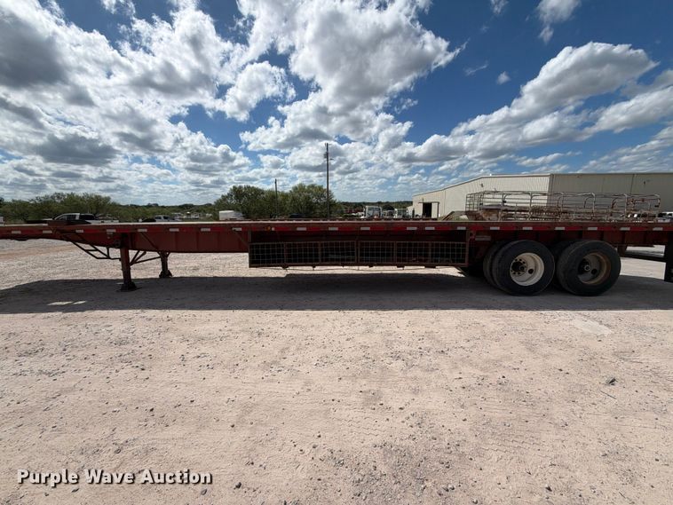 image for item FB8385 1998 Lufkin RM-ST flatbed trailer