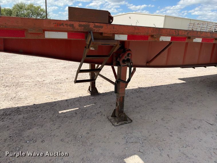image for item FB8385 1998 Lufkin RM-ST flatbed trailer
