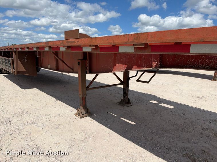 image for item FB8385 1998 Lufkin RM-ST flatbed trailer