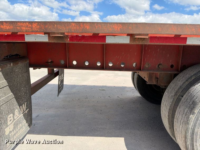 image for item FB8385 1998 Lufkin RM-ST flatbed trailer