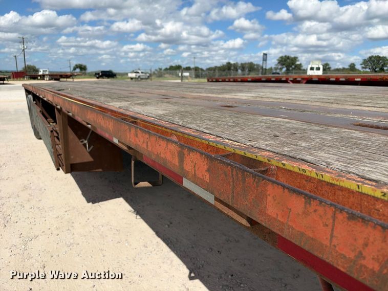 image for item FB8385 1998 Lufkin RM-ST flatbed trailer