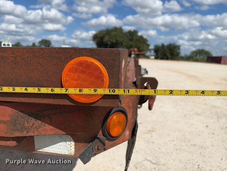 image for item FB8385 1998 Lufkin RM-ST flatbed trailer