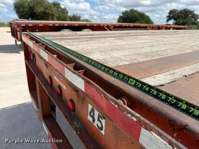 image for item FB8385 1998 Lufkin RM-ST flatbed trailer