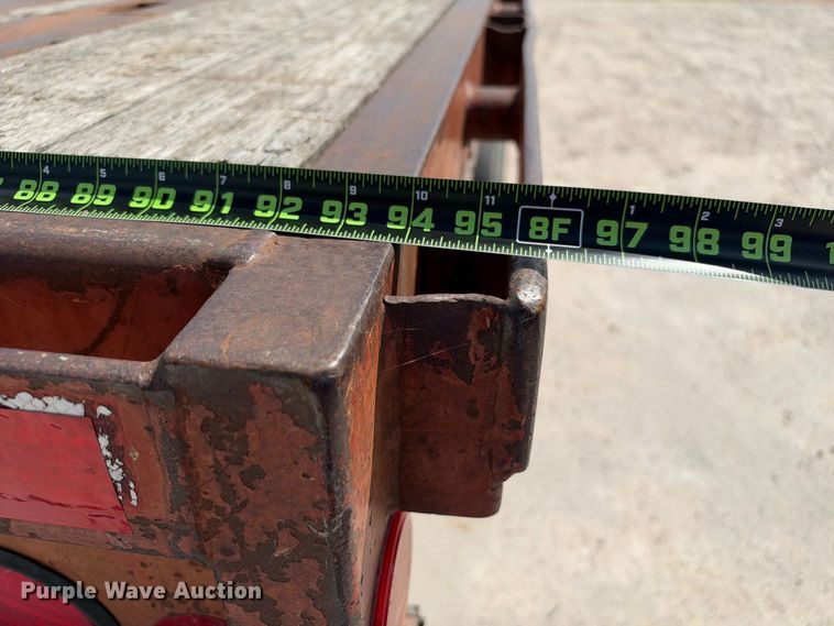 image for item FB8385 1998 Lufkin RM-ST flatbed trailer
