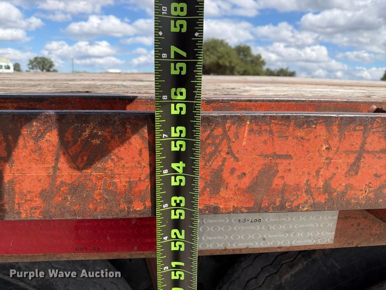 image for item FB8385 1998 Lufkin RM-ST flatbed trailer