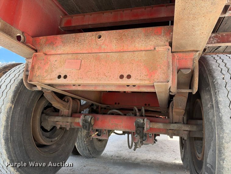 image for item FB8385 1998 Lufkin RM-ST flatbed trailer