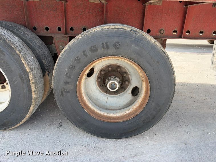image for item FB8385 1998 Lufkin RM-ST flatbed trailer