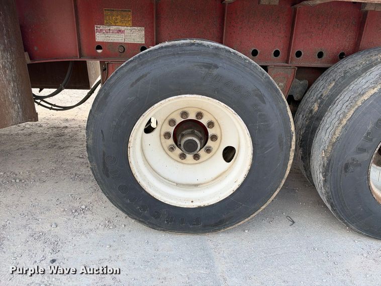 image for item FB8385 1998 Lufkin RM-ST flatbed trailer