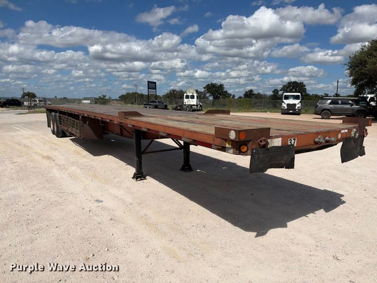 image for item FB8386 1997 Lufkin RM-ST flatbed trailer
