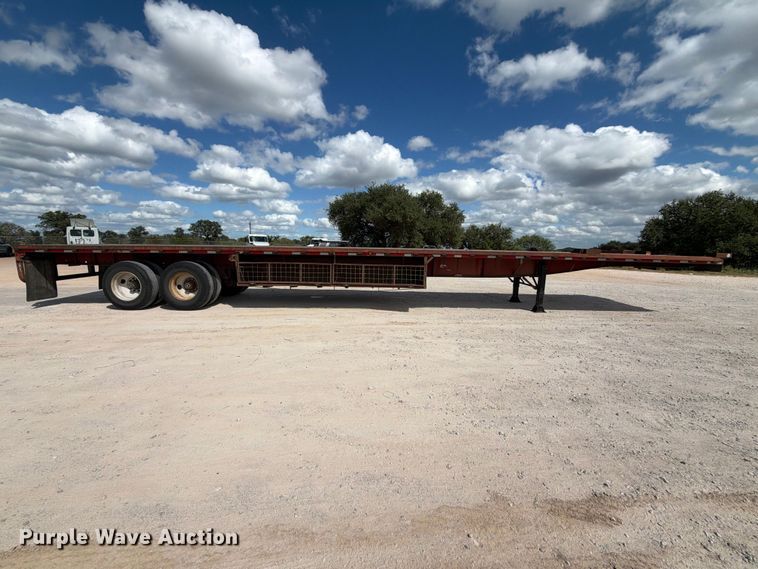 image for item FB8386 1997 Lufkin RM-ST flatbed trailer