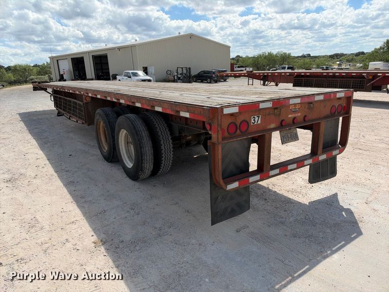image for item FB8386 1997 Lufkin RM-ST flatbed trailer