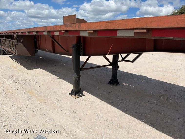 image for item FB8386 1997 Lufkin RM-ST flatbed trailer