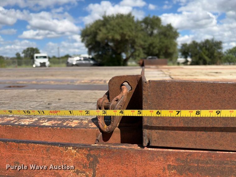 image for item FB8386 1997 Lufkin RM-ST flatbed trailer
