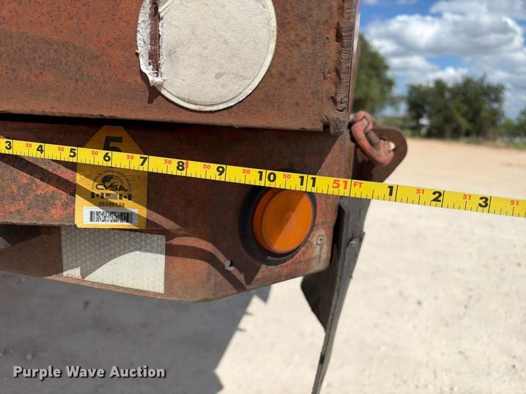image for item FB8386 1997 Lufkin RM-ST flatbed trailer
