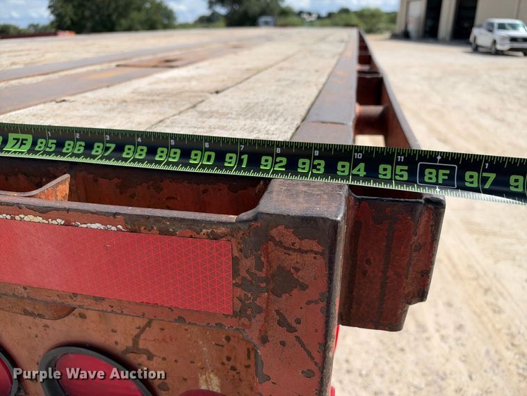 image for item FB8386 1997 Lufkin RM-ST flatbed trailer