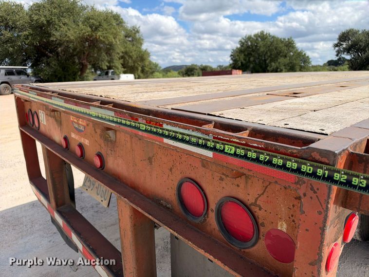 image for item FB8386 1997 Lufkin RM-ST flatbed trailer