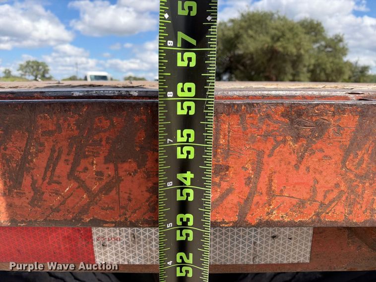 image for item FB8386 1997 Lufkin RM-ST flatbed trailer