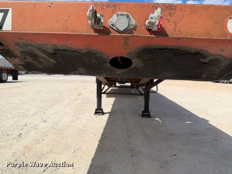 image for item FB8386 1997 Lufkin RM-ST flatbed trailer