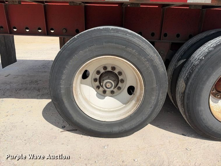 image for item FB8386 1997 Lufkin RM-ST flatbed trailer