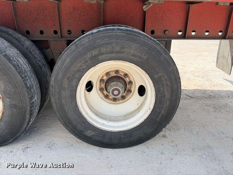 image for item FB8386 1997 Lufkin RM-ST flatbed trailer