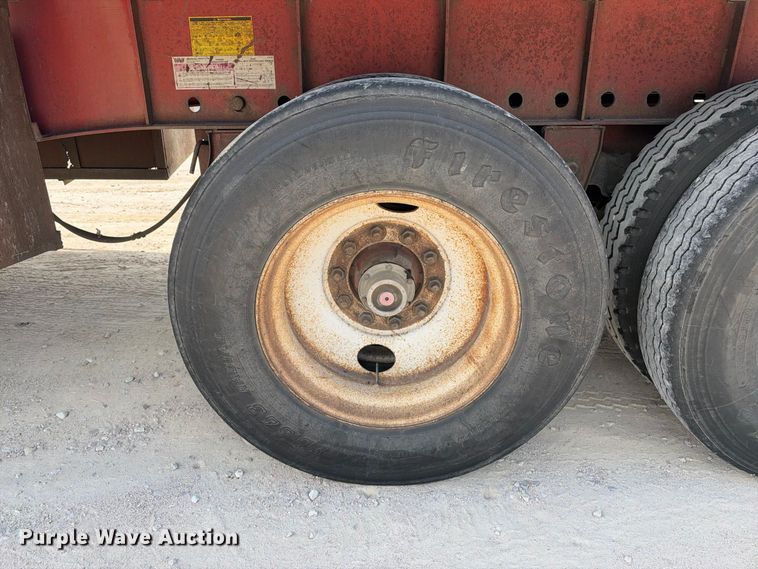 image for item FB8386 1997 Lufkin RM-ST flatbed trailer