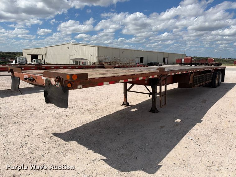 image for item FB8387 1997 Lufkin RM-ST flatbed trailer